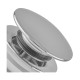 Донный клапан для раковины Koer PW-08-01 1 1/4'' без перелива автоматический СLICK-СLACK (Цвет хром) (KR5786)
