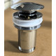 Донный клапан для раковины Koer PW-08-01 1 1/4'' без перелива автоматический СLICK-СLACK (Цвет хром) (KR5786)