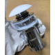 Донный клапан для раковины Koer PW-08-11 1 1/4'' без перелива автоматический СLICK-СLACK (Белая керам.накл) (KR5788)