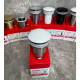 Донный клапан для раковины Koer PW-08-11 1 1/4'' без перелива автоматический СLICK-СLACK (Белая керам.накл) (KR5788)