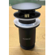 Донный клапан для раковины Koer PW-08-05 1 1/4'' без перелива автоматический СLICK-СLACK (Цвет черный) (KR5789)