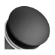 Донный клапан для раковины Koer PW-08-05 1 1/4'' без перелива автоматический СLICK-СLACK (Цвет черный) (KR5789)