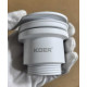 Донный клапан для раковины Koer PW-11-03 1 1/4'' универсальный (с/без перл) СLICK-СLACK (Цвет белый) (KR5791)
