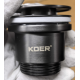 Донный клапан для раковины Koer PW-11-07 1 1/4'' универсальный (с/без перл) СLICK-СLACK (Цвет графит) (KR5793)