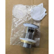 Донный клапан для раковины Koer PW-09-01 1 1/4'' с переливом автоматический СLICK-СLACK (Цвет хром) (KR5796)
