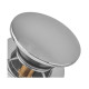 Донный клапан для раковины Koer PW-12-01 1 1/4'' без перелива автоматический СLICK-СLACK (Цвет хром) (KR5798)