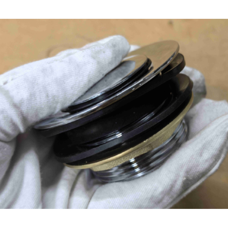 Донный клапан для ванны Koer PW-06-01 1 1/2'' автоматический СLICK-СLACK (Цвет хром) (KR5799)