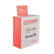 Комплект кранов для полотенцесушителя угловой Koer KR.SET.551 - M1/2''xM1/2'' под ТЭН хромированный (KR5841)