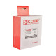 Комплект кранов для полотенцесушителя угловой Koer KR.SET.533 - M1/2''xM1/2'' удлиненный, хромированный (KR5842)