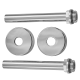 Комплект удлинителей Koer KF.SET.06-15M d15x1/2M хромированный (KR5847)