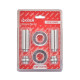 Комплект удлинителей Koer KF.SET.06MF 1/2Fx1/2M хромированный (KR5849)