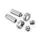 Комплект удлинителей Koer KF.SET.06MF 1/2Fx1/2M хромированный (KR5849)