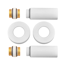 Комплект удлинителей Koer KF.SET.06MF WHITE 1/2Fx1/2M белый (KR5850)