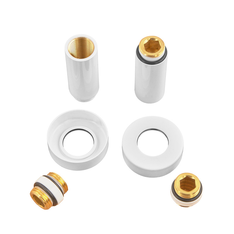 Комплект удлинителей Koer KF.SET.06MF WHITE 1/2Fx1/2M белый (KR5850)