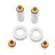 Комплект удлинителей Koer KF.SET.06MF WHITE 1/2Fx1/2M белый (KR5850)