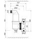 Сепаратор повітря Koer KR.1276-20 - 3/4