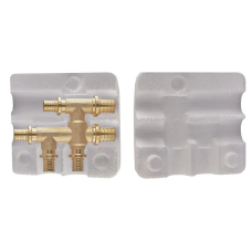Тройник в ед. площ. Koer KA.TU-20-16-20 - 20(2.8mm)x16(2.2mm)x20(2.8mm) (теплоиз.кожух) (KR5869)