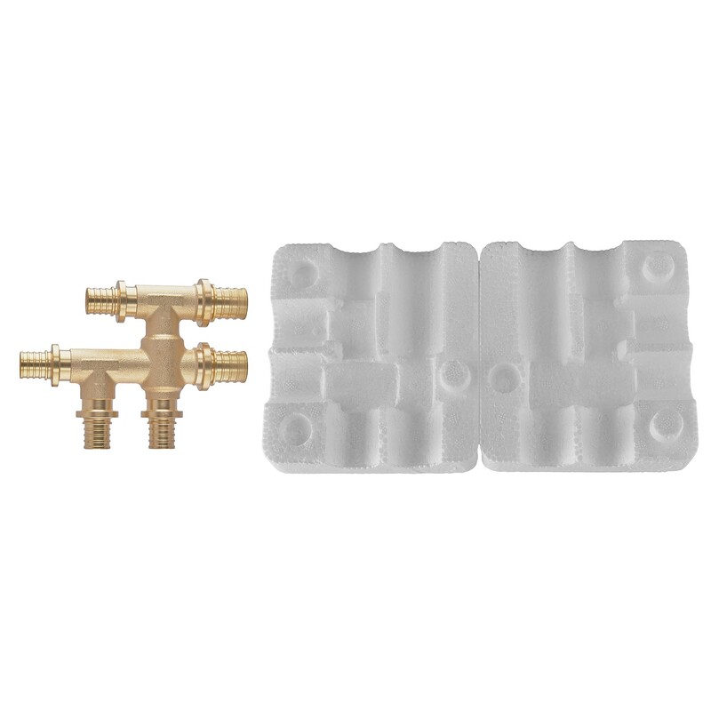 Тройник в ед. площ. Koer KA.TU-20-16-20 - 20(2.8mm)x16(2.2mm)x20(2.8mm) (теплоиз.кожух) (KR5869)