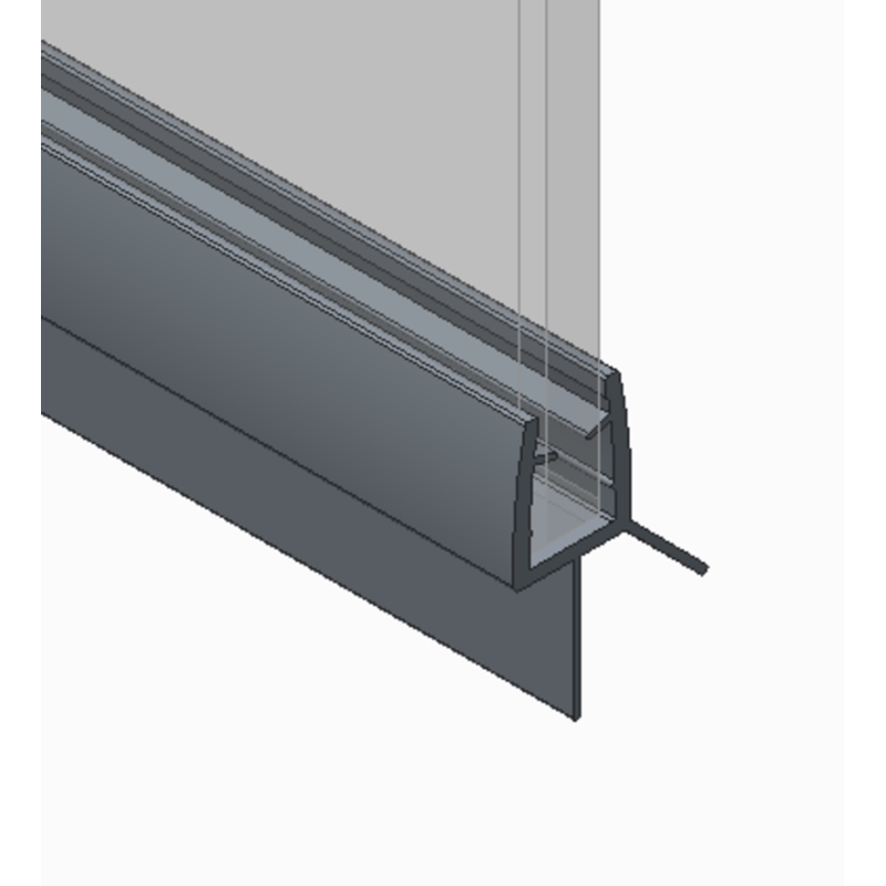 Шторки стеклянные на ванну распашные Koer SR BS02-80x140-TR-12 прозрачное стекло 6мм, матовое золото (KR5940)