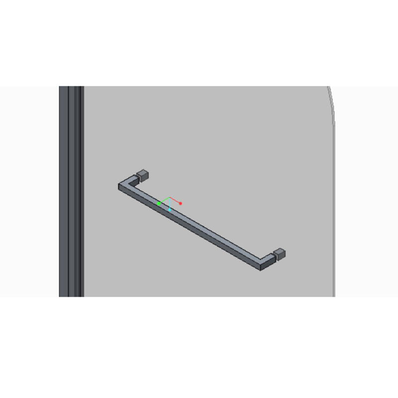 Шторки стеклянные на ванну распашные Koer SR BS02-80x140-TR-12 прозрачное стекло 6мм, матовое золото (KR5940)