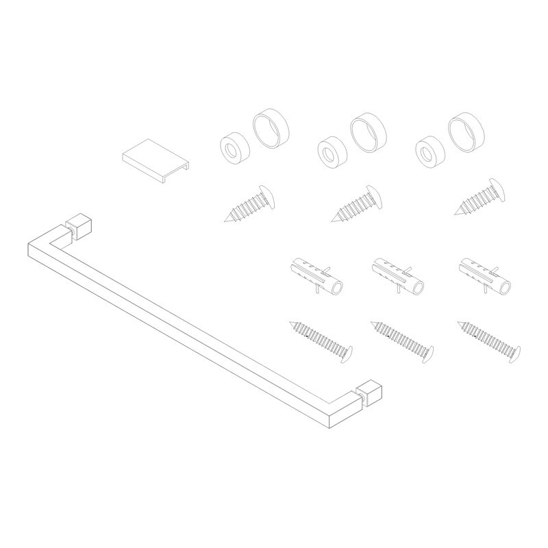 Шторки стеклянные на ванну распашные Koer SR BS02-80x140-TR-07 прозрачное стекло 6мм, графит (KR5941)