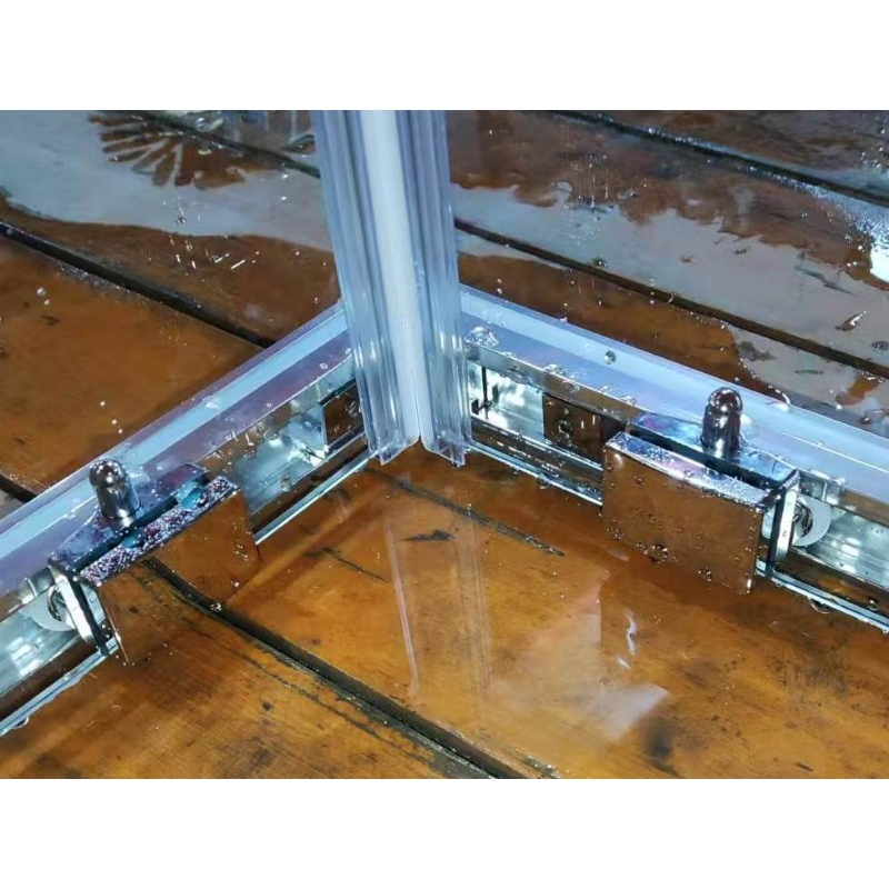 Душевая кабина без поддона Koer SR SC10-90x90x195-TR-01 прозрачное стекло Easy Clean 6мм, хром (KR5942)