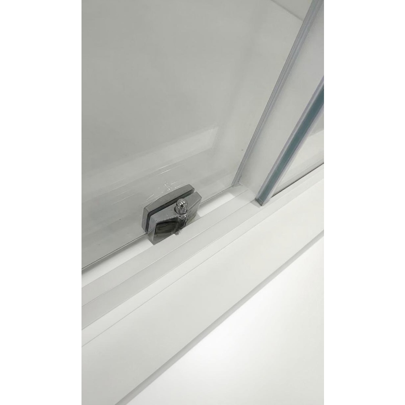 Душевая кабина без поддона Koer SR SC10-90x90x195-TR-01 прозрачное стекло Easy Clean 6мм, хром (KR5942)