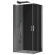 Душевая кабина без поддона Koer SR SC10-90x90x195-TR-01 прозрачное стекло Easy Clean 6мм, хром (KR5942)