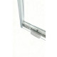 Душевая кабина без поддона Koer SR SC10-90x90x195-TR-01 прозрачное стекло Easy Clean 6мм, хром (KR5942)