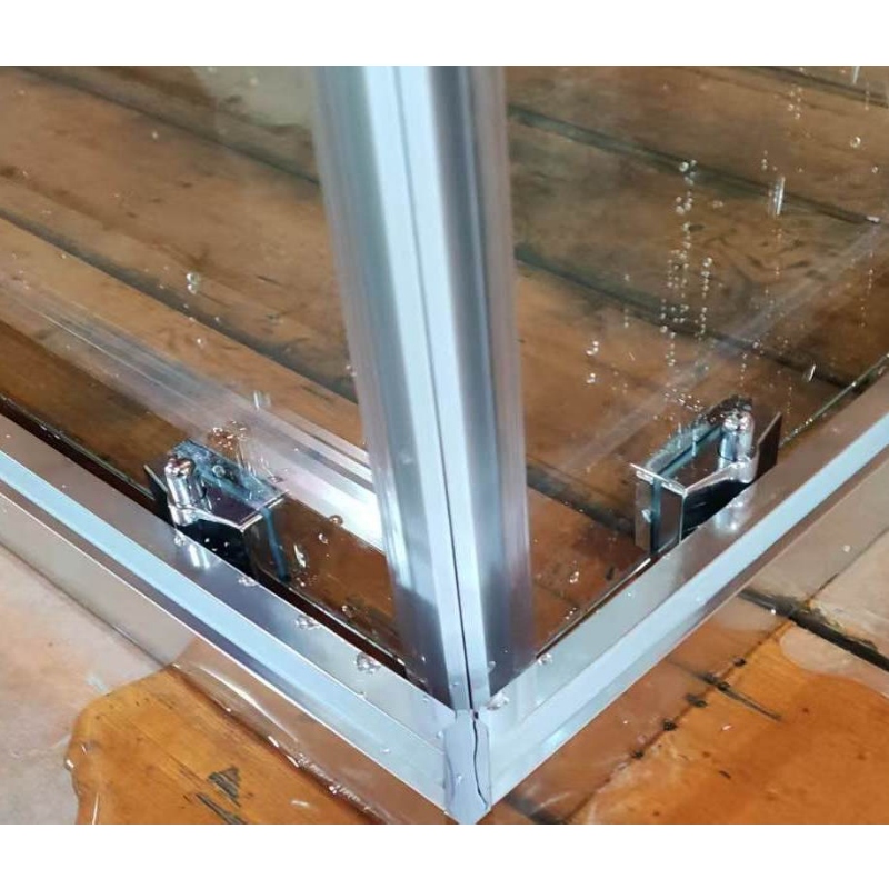 Душевая кабина без поддона Koer SR SC10-90x90x195-TR-01 прозрачное стекло Easy Clean 6мм, хром (KR5942)