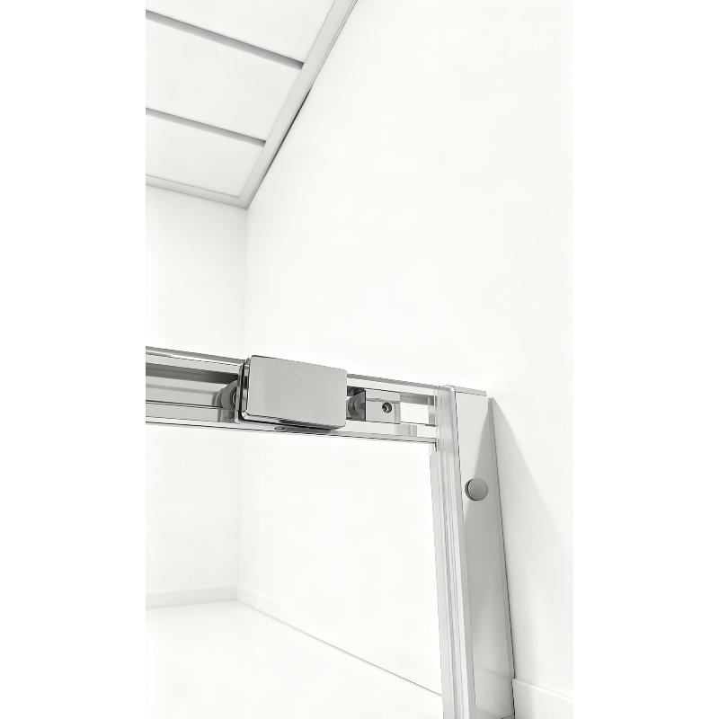 Душевая кабина без поддона Koer SR SC10-90x90x195-TR-01 прозрачное стекло Easy Clean 6мм, хром (KR5942)