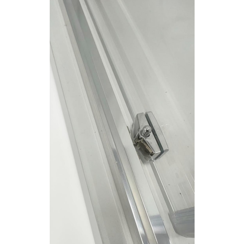 Душевая кабина без поддона Koer SR SC10-90x90x195-TR-01 прозрачное стекло Easy Clean 6мм, хром (KR5942)