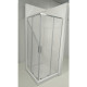 Душевая кабина без поддона Koer SR SC10-90x90x195-TR-01 прозрачное стекло Easy Clean 6мм, хром (KR5942)