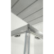 Душевая кабина без поддона Koer SR SC10-90x90x195-TR-01 прозрачное стекло Easy Clean 6мм, хром (KR5942)