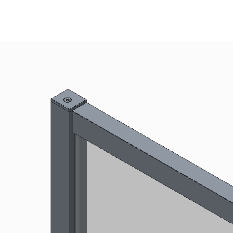 Душевая кабина без поддона Koer SR SC10-90x90x195-TR-07 прозрачное стекло Easy Clean 6мм, графит (KR5944)