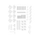 Душевая кабина без поддона Koer SR SC10-90x90x195-TR-07 прозрачное стекло Easy Clean 6мм, графит (KR5944)