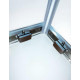Душевая кабина без поддона Koer SR SC10-90x90x195-TR-07 прозрачное стекло Easy Clean 6мм, графит (KR5944)