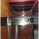 Шторки стеклянные на ванну раздвижные Koer SR BS06-120x150-TR-01 прозрачное стекло Easy Clean 6мм, хром (KR5945)