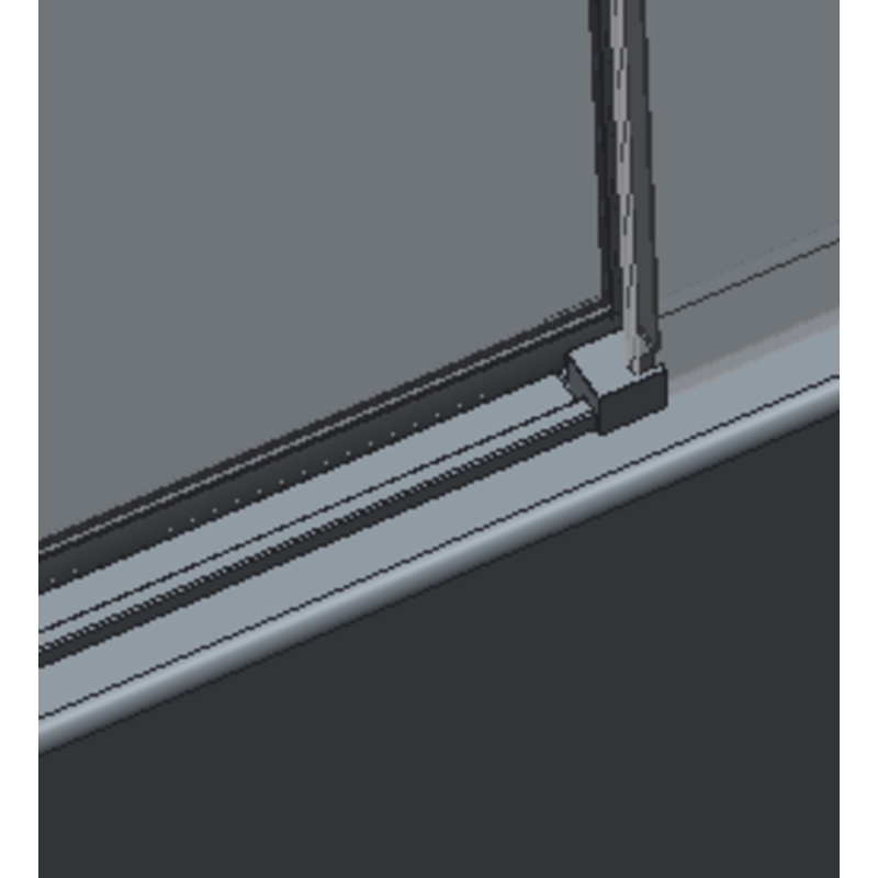 Шторки стеклянные на ванну раздвижные Koer SR BS06-120x150-TR-01 прозрачное стекло Easy Clean 6мм, хром (KR5945)