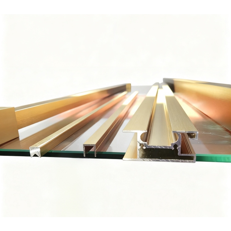 Шторки скляні на ванну розсувні Koer SR BS06-120x150-TR-12 прозоре скло Easy Clean 6мм, матове золото (KR5946)
