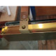Шторки скляні на ванну розсувні Koer SR BS06-120x150-TR-12 прозоре скло Easy Clean 6мм, матове золото (KR5946)