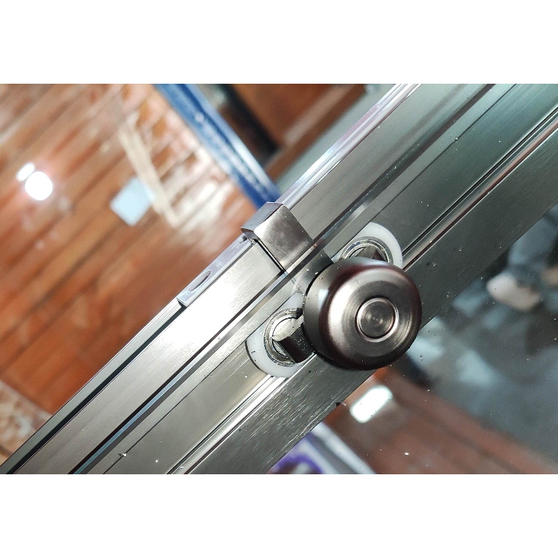 Шторки стеклянные на ванну раздвижные Koer SR BS06-120x150-TR-07 прозрачное стекло Easy Clean 6мм, графит (KR5947)