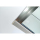 Шторки стеклянные на ванну раздвижные Koer SR BS06-120x150-TR-07 прозрачное стекло Easy Clean 6мм, графит (KR5947)
