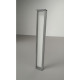 Шторки стеклянные на ванную складные Koer SR BS07-80x140-TR-01 прозрачное стекло Easy Clean 4мм, хром (KR5948)