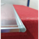 Шторки стеклянные на ванную складные Koer SR BS07-80x140-TR-01 прозрачное стекло Easy Clean 4мм, хром (KR5948)