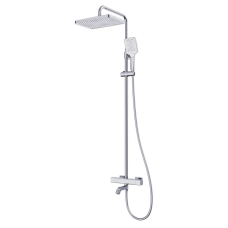 Душевая колонна с термостатическим смесителем Koer KB-57038-01 3 функции (Цвет хром) (KR5960)