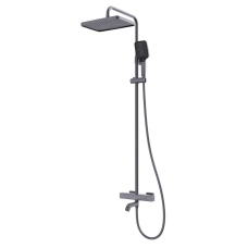 Душевая колонна с термостатическим смесителем Koer KB-57038-07 3 функции (Цвет графит) (KR5962)
