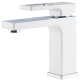 Смеситель для умывальника KOER KB-10009-04 (Цвет хром+белый) (KR5975)
