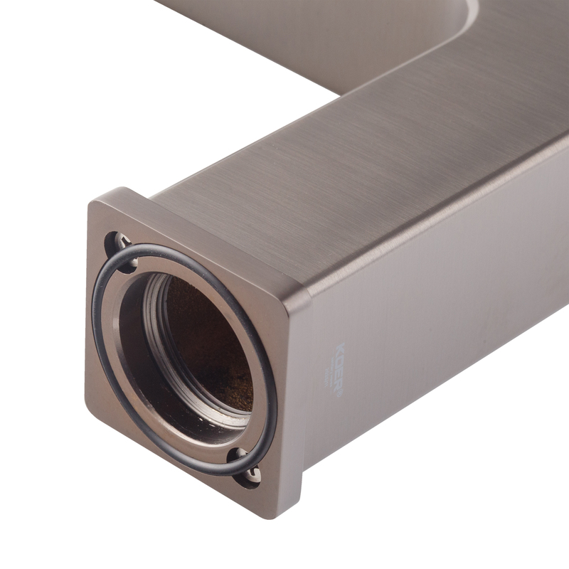 Смеситель для умывальника KOER KB-10009-07 (Цвет графит) (KR5976)