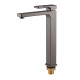 Смеситель для умывальника высокий KOER KB-11009-07 (Цвет графит) (KR5978)